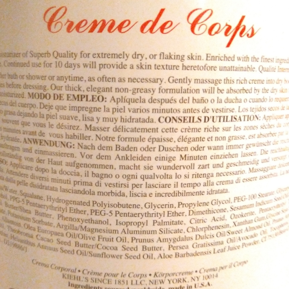 8 oz Creme de Corps